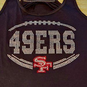 SF 49ers Ladies Racerback Tank Top - XL (NEW)